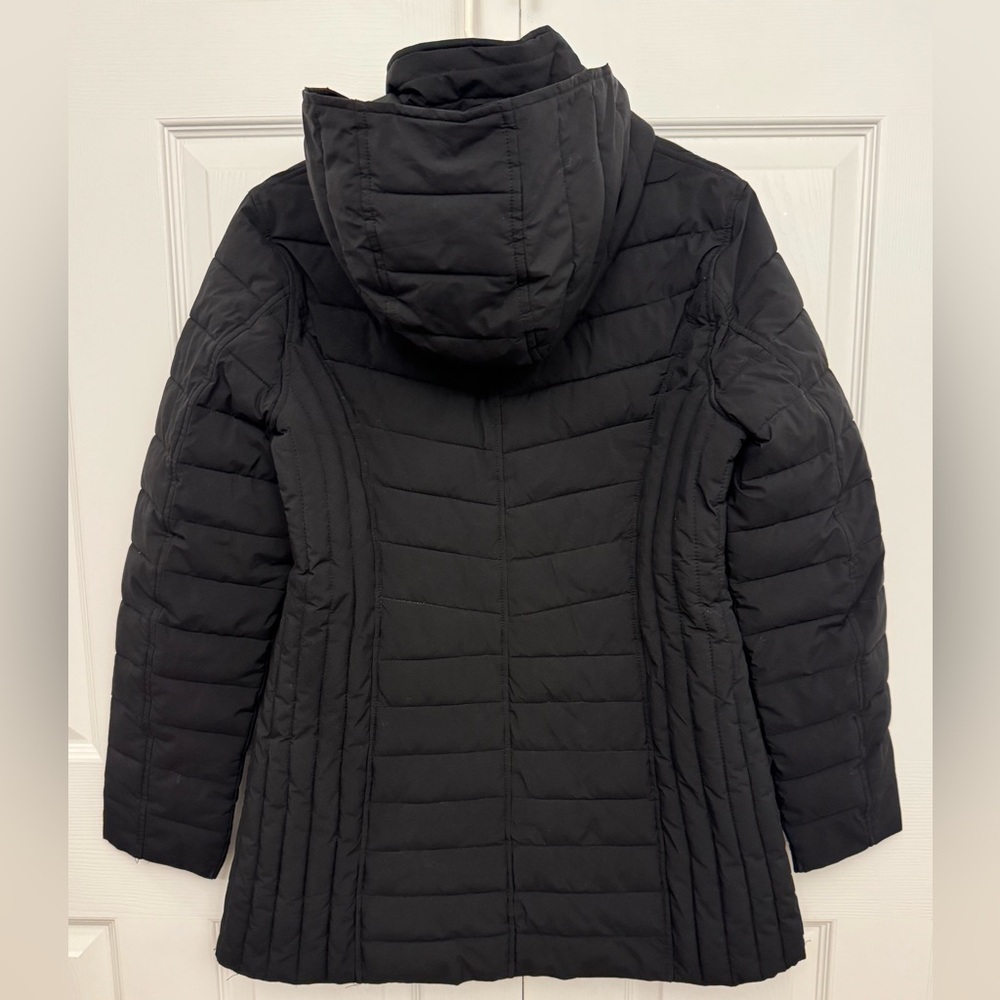 Nautica Women's Black Puffer Coat - Picture 3 of 3